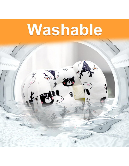 Almohada de Soporte para Cabeza y Cuello KAKIBLIN Bebé 2 en 1