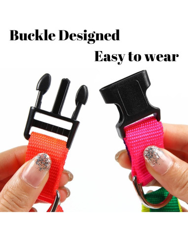 Juego de 2 Arnés y Correa Ajustable para Cerdo Mini TTMIMIK