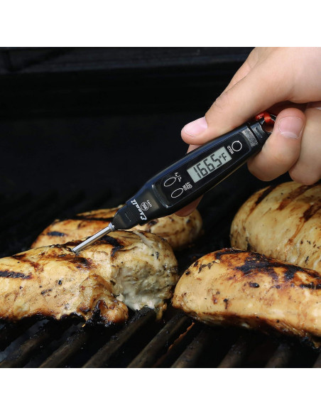 Termómetro Digital en Pluma San Jamar THDGPN NSF 19 cm