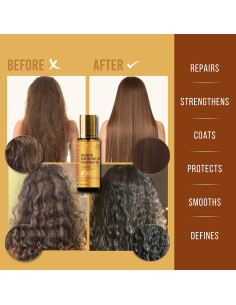 Suero para Cabello SENMART con Aceites Naturales 259g 2