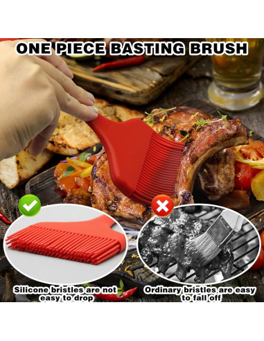 Brocha de Silicona Grande CANIPHA 21x9cm Resistente al Calor