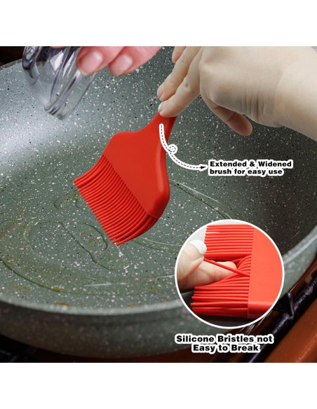 Brocha de Silicona Grande CANIPHA 21x9cm Resistente al Calor