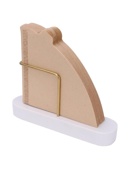 Soporte para Filtros de Café MARBODARY de Mármol Blanco