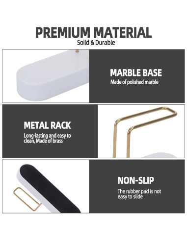 Soporte para Filtros de Café MARBODARY de Mármol Blanco