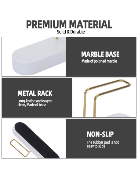 Soporte para Filtros de Café MARBODARY de Mármol Blanco