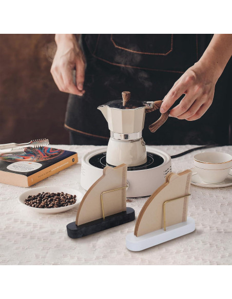 Soporte para Filtros de Café MARBODARY de Mármol Blanco