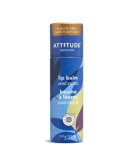 Bálsamo Labial ATTITUDE Sin Fragancia 8.5g Manteca de Karité