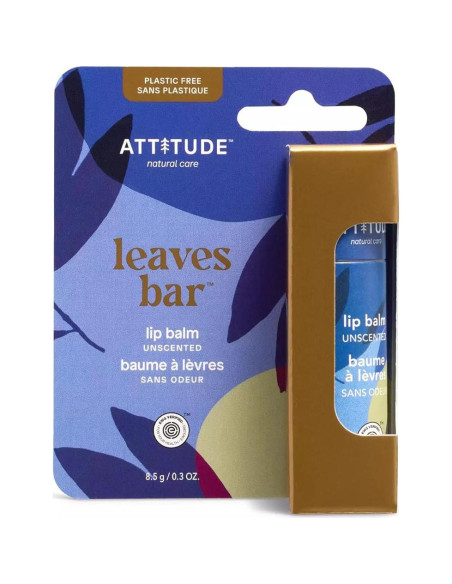 Bálsamo Labial ATTITUDE Sin Fragancia 8.5g Manteca de Karité