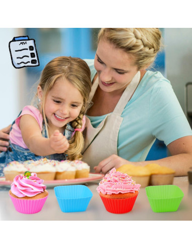 Juego de 44 Piezas de Forros de Silicona ONEINHE Multicolor