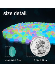 Piedras Brillantes ZRAIUPUSA 1000 PCS Multicolor para Decoración 2