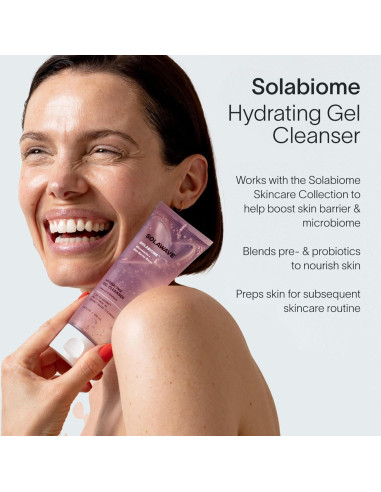 Limpiador Facial en Gel Solawave 100 ml - Hidratante y Calmante