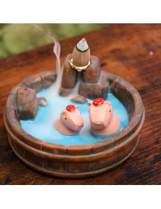 Soporte de Incienso de Retroceso MOUGIG Capibara 29.2cm 2