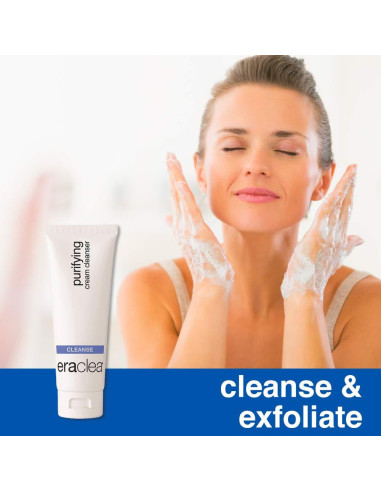 Limpiador Crema Purificante Eraclea 133g para Piel Seca