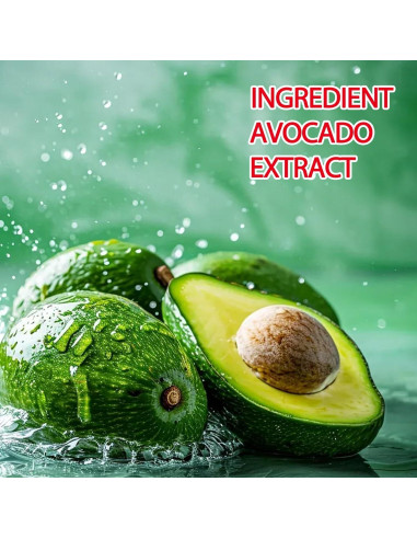 Kit Exfoliación Labios JunKuJK 2PCS Acondicionador Aguacate