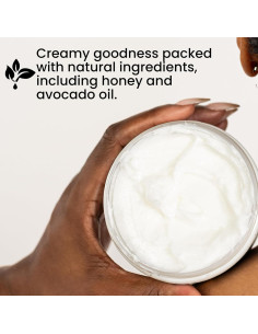 Crema para Peinar Hidratante Jaycee Naturals 226g - Aceite de Aguacate y Manteca de Karité 2