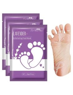 Mascarilla Exfoliante para Pies WYFFCYP - 3 Pares, Hidratante