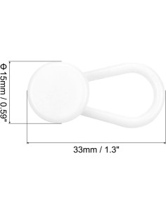 Extensores de Botón uxcell 15mm - 6 Pcs para Jeans y Pantalones 2
