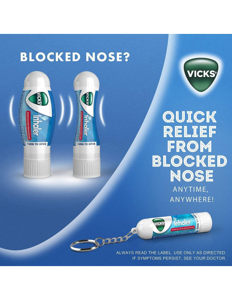 Inhalador Nasal Vicks Procter & Gamble, 2 Unidades, Aroma Mentol Inhalador Nasal Vicks Procter & Gamble, 2 Unidades, Aroma Mentol