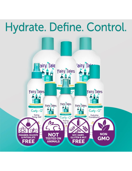 Acondicionador Curly Q Fairy Tales 907 g - Hidratante Rizado