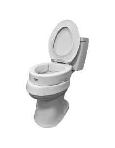 Asiento Elevado de Inodoro Carex Redondo 8.9 cm Antideslizante