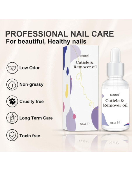 30ml Aceite Orgánico para Cutículas EODCI - Crecimiento y Fortalecimiento