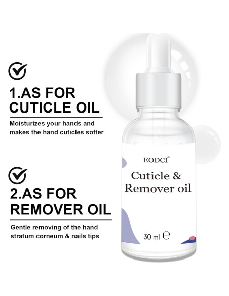 30ml Aceite Orgánico para Cutículas EODCI - Crecimiento y Fortalecimiento
