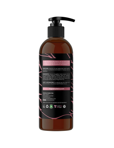 Aceite de Masaje Calmante Maple Holistics 226g - Almendra y Lavanda