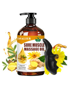 Aceite de Masaje Relajante Inalier 272g - Árnica y Jengibre