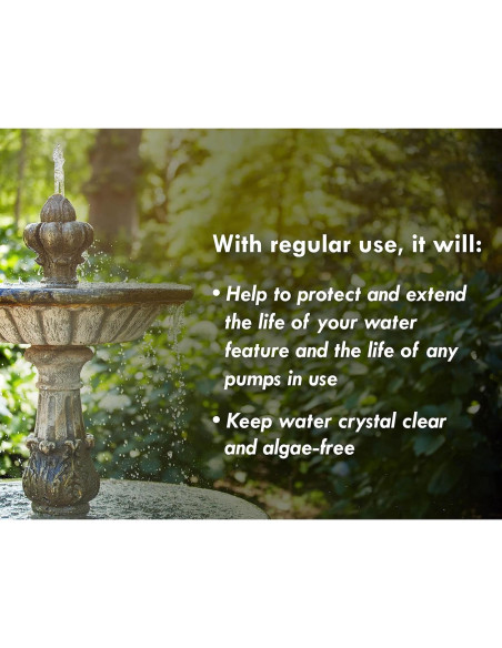 Algicida y Clarificador Sanco 0.95L para Estanques y Fuentes