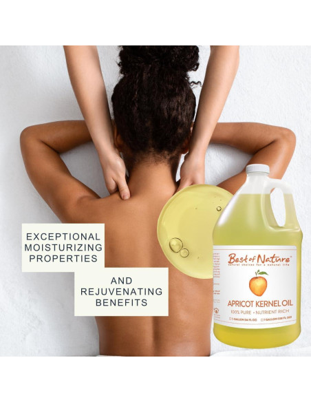 Aceite de Albaricoque Puro Lo Mejor de la Naturaleza 1.89L