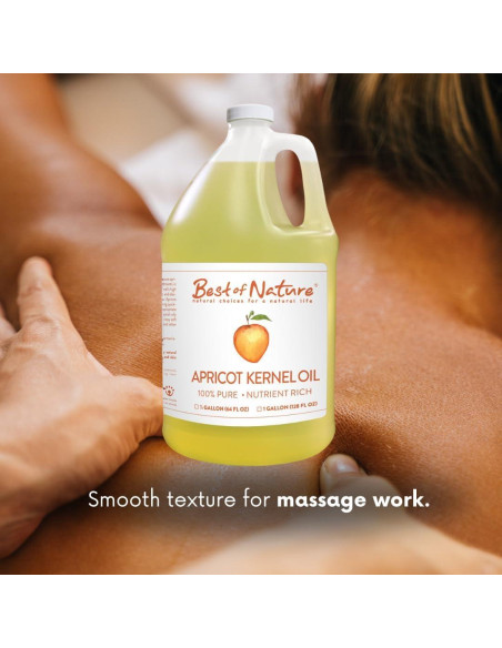 Aceite de Albaricoque Puro Lo Mejor de la Naturaleza 1.89L