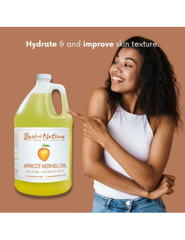 Aceite de Albaricoque Puro Lo Mejor de la Naturaleza 1.89L