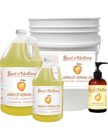 Aceite de Albaricoque Puro Lo Mejor de la Naturaleza 1.89L