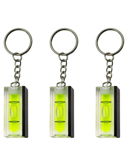 Nivel de Burbuja Magnético Mini Objuni con Llavero 40mm