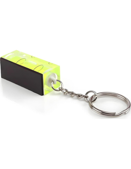 Nivel de Burbuja Magnético Mini Objuni con Llavero 40mm