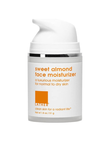 Hidratante Facial LATHER Almendra Dulce 59 ml - Todo Tipo de Piel