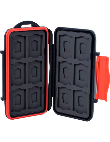 Estuche Protector Stealth Cam para 12 Tarjetas SD y microSD