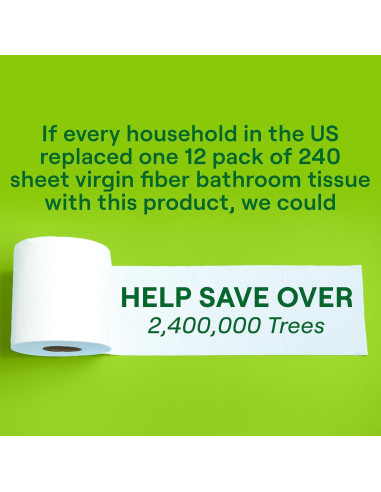 Papel Higiénico Reciclado Seventh Generation 12 Rollos 2 Capas