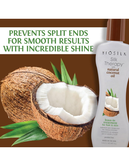 Tratamiento sin enjuague BioSilk Silk Therapy 160 g - Controla frizz Tratamiento sin enjuague BioSilk Silk Therapy 160 g - Controla frizz