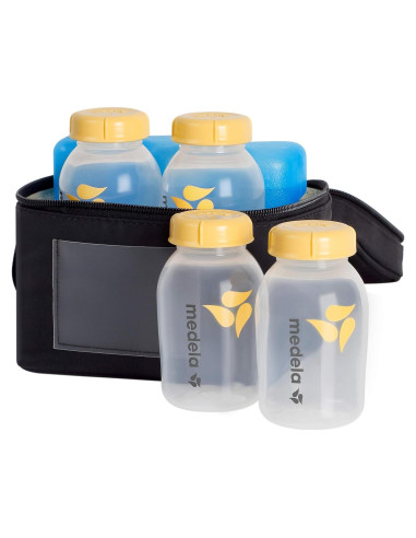 Bolsa de Enfriamiento Medela para Leche Materna con 4 Botellas