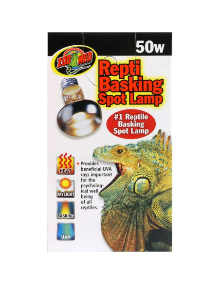 Lámpara de Calor Repti Basking Zoo Med 50W - Paquete de 3