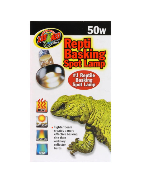 Lámpara de Calor Repti Basking Zoo Med 50W - Paquete de 3