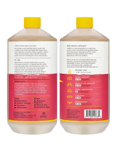 Baño de Burbujas para Bebés Alaffia Coco Fresa 2x946ml 2