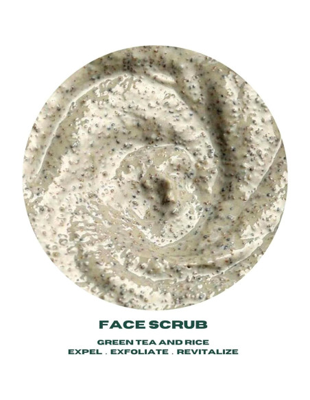 Exfoliante Facial Urth para Hombres 118 ml - Té Verde y Arroz