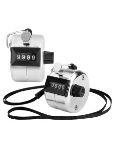 Contador Mecánico Manual Tcipreay 4 Dígitos - Paquete de 2