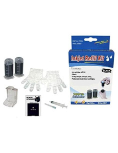 Kit de Recarga de Tinta Negro Colores Vivos para HP67/67XL