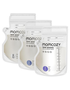 Bolsa de Almacenamiento de Leche Materna Momcozy 240ml 120 Unidades