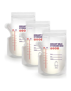 Bolsas de Almacenamiento de Leche Materna Dearlomum 120 Pcs 236 ml