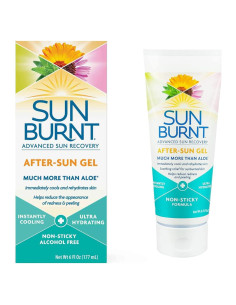 Gel de Aloe Vera Ultra Hidratante Sunburnt 170g - Alivio Quemaduras