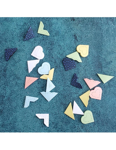 Plantilla de Corte de Metal Hina para Scrapbooking 7.3x5.2cm